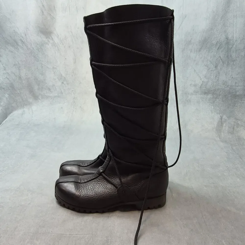 Son of Sandlar Peasant Medieval Renaissance Festival Steampunk Lace Up Boots